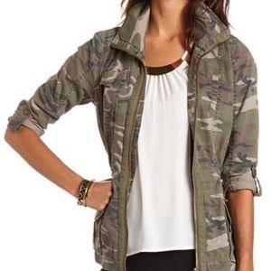Charlotte Russe Camouflage Jacket